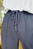 Made in Italy Cricket City Seamed Jogger Navy